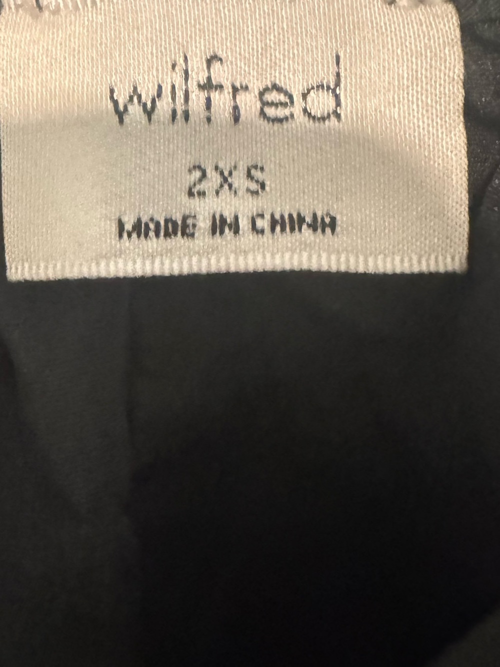 Aritzia Wilfred Cava Taffeta Trapeze Dress – Black – Women’s XXS EUC - Picture 6 of 6